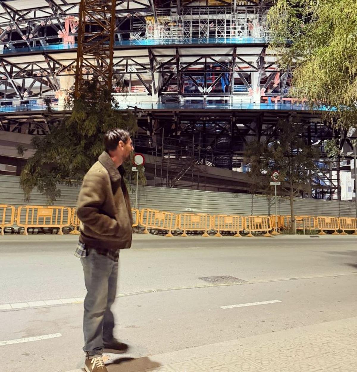 Messi fora del Camp Nou.