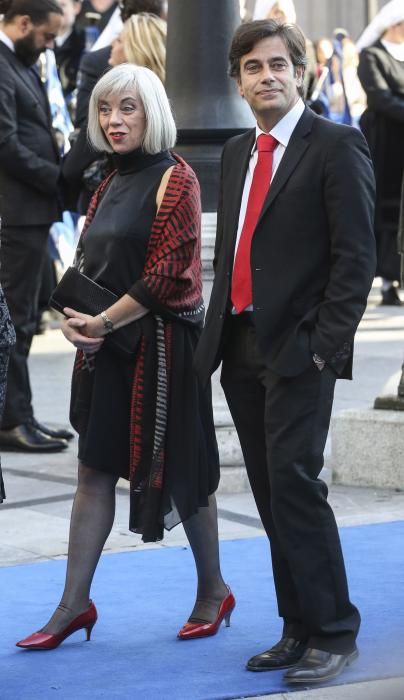 La alfombra azul de los premios "Princesa de Asturias" 2016"