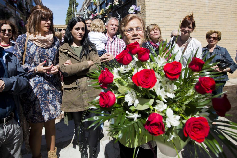 El represaliado durante la Guerra Civil ha recibido sepultura en el cementerio municipal