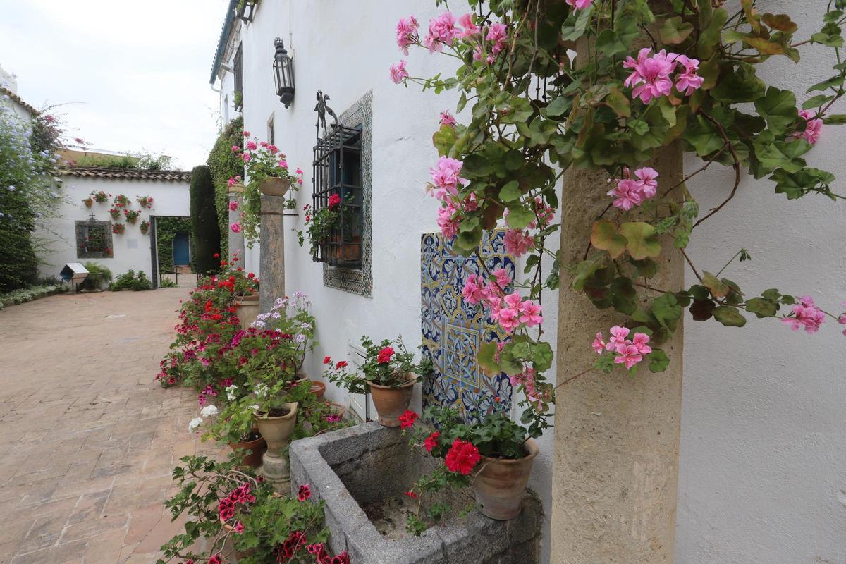 Uno de los patios del Palacio de Viana.