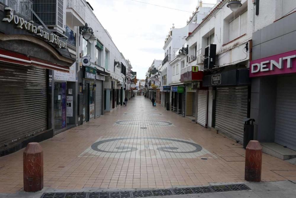 Lunes, 27 de abril | Las calles de Torremolinos durante el estado de alarma