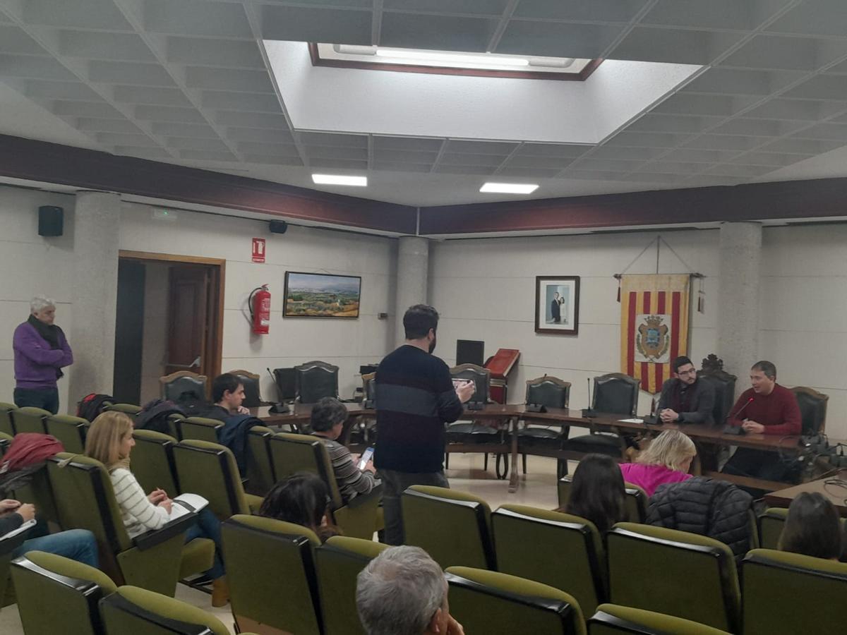 Participantes en el encuentro celebrado en Albaida.