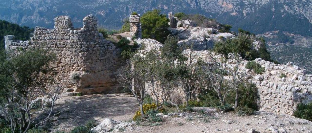 Una vista genérica del Castell d’Alaró.