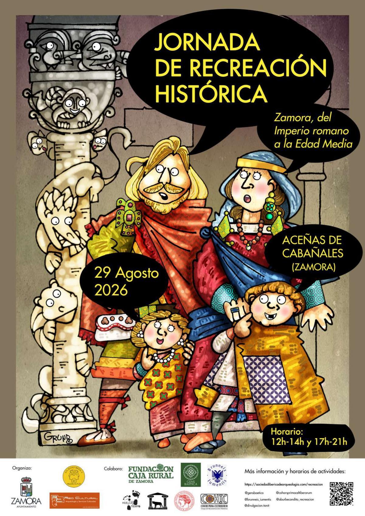 Cartel de las recreación.