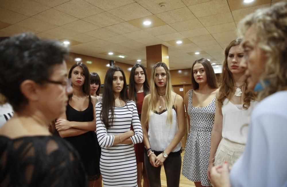 Ensayo del desfile Pasarela Campoamor