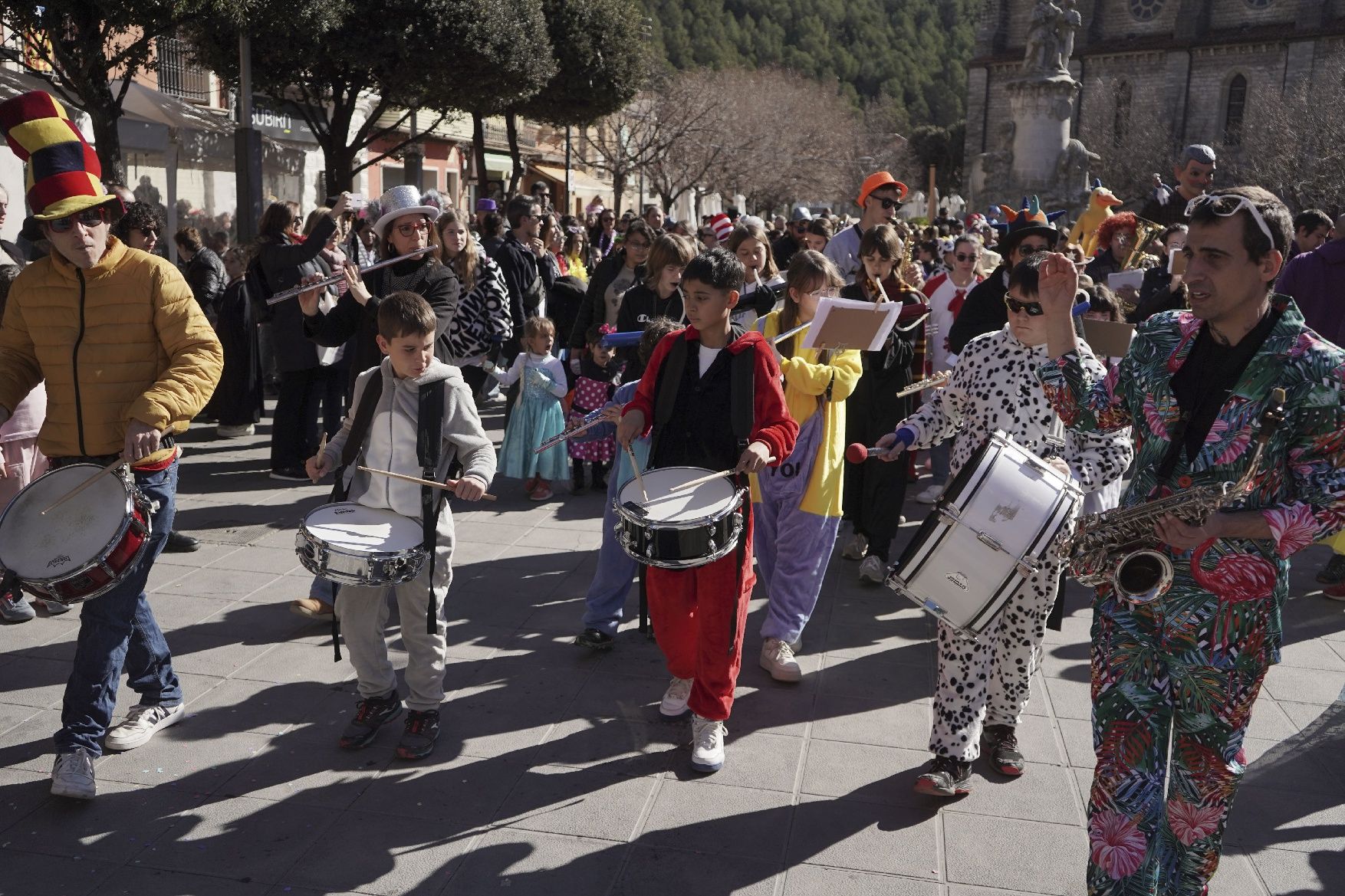 El Carnaval infantil de Sallent, en imatges