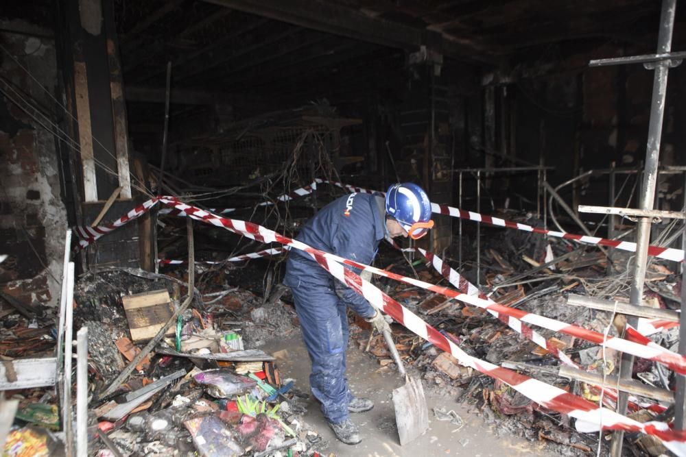 Investigación del incendio de Sotrondio