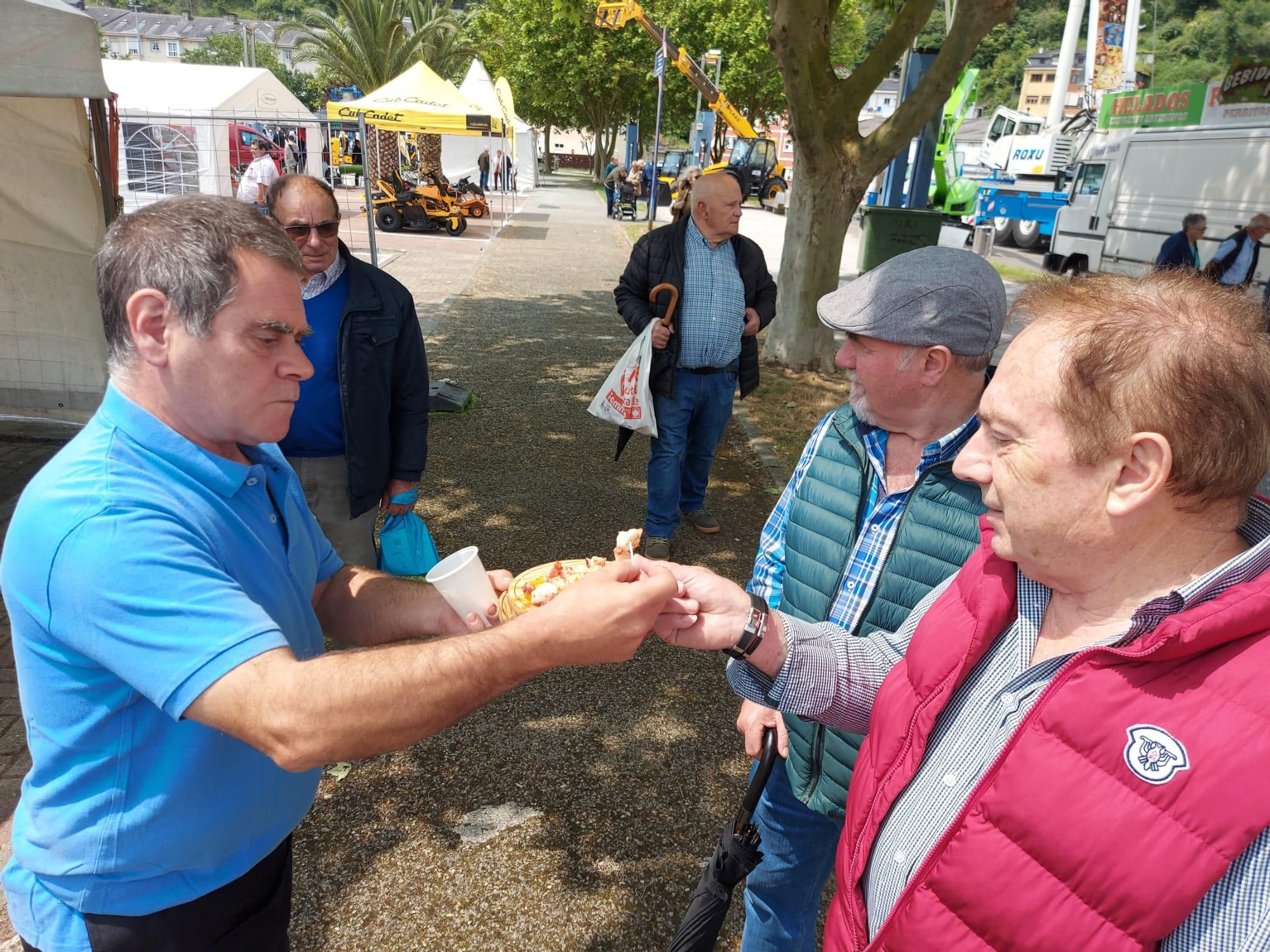 En imágenes: Así fue la primera jornada de la Feria de Muestras de Vegadeo