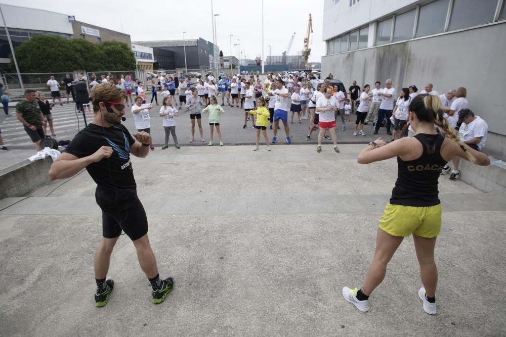 Carrera solidaria por el aniversario de la Rula de Avilés