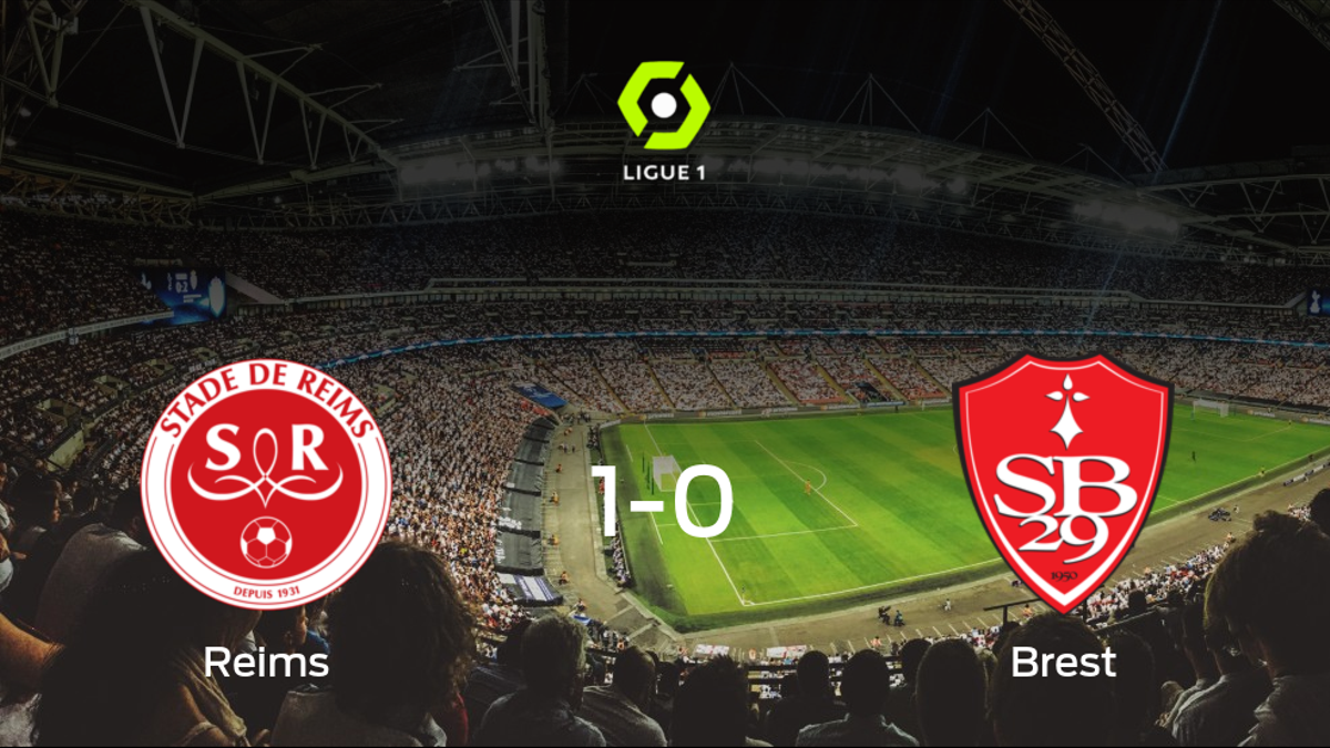 El Stade de Reims vence 1-0 al Brest y se lleva los tres puntos