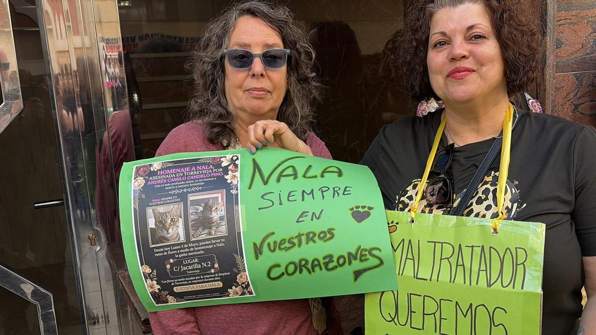 Concentración para reclamar justicia para Nala convocada en la calle Clavel de Torrevieja