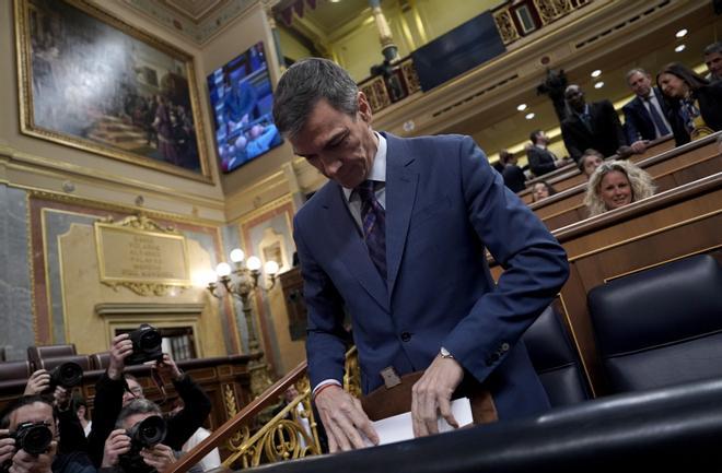 Comparecencia de Pedro Sánchez en el Congreso de los Diputados