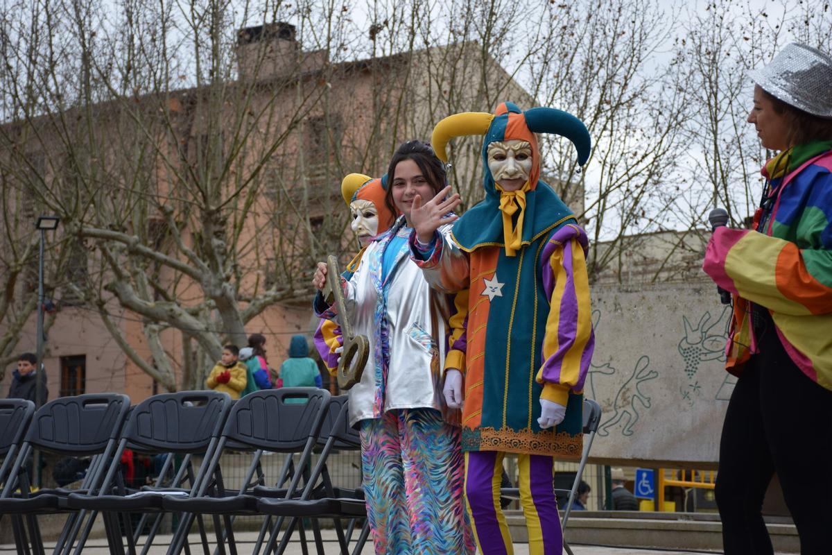 Els infants de Solsona fan ballar els gegantons del Carnaval Els infants de Solsona fan ballar els gegantons del Carnaval