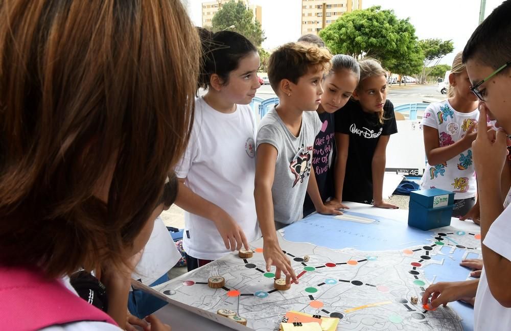 Actividad escolar en la Semana Europea de la Movilidad