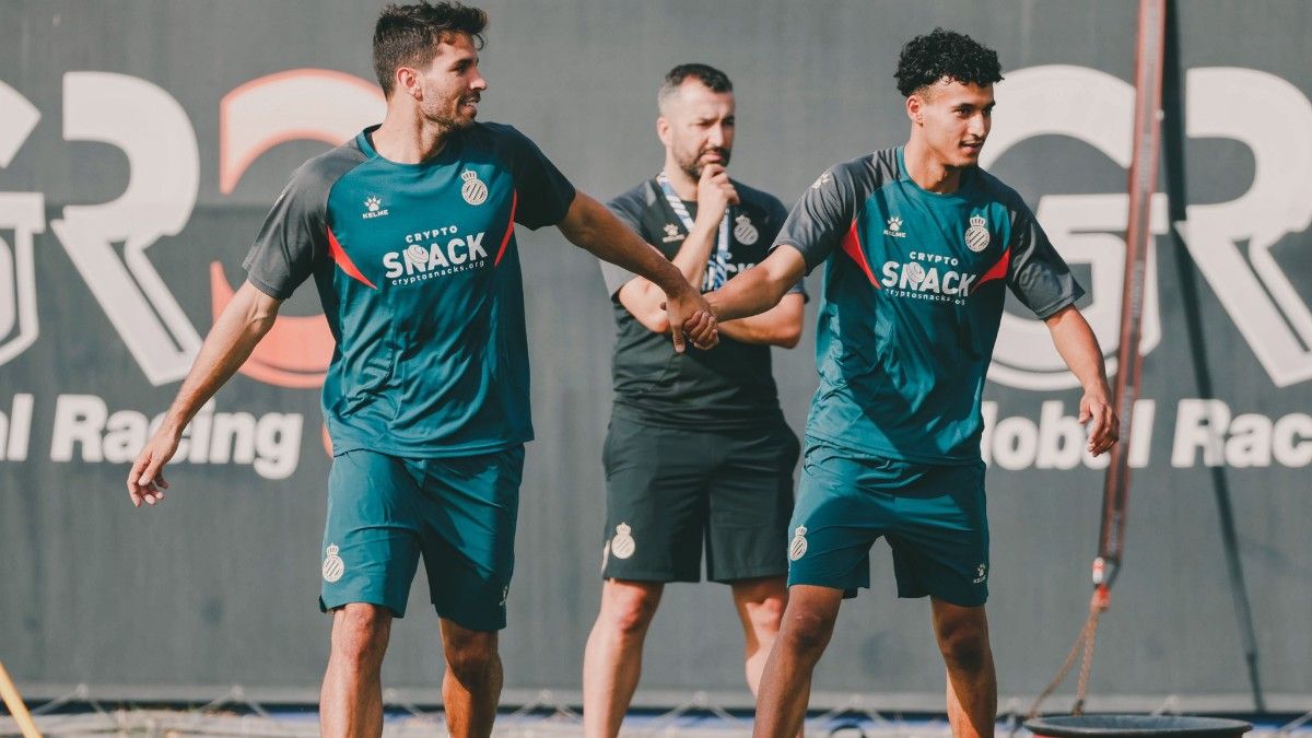 Imagen de archivo de un entrenamiento del Espanyol