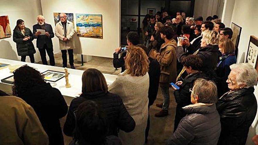 L&#039;Espai El Puntal va inaugurar ahir l&#039;exposició «Art Solidari».