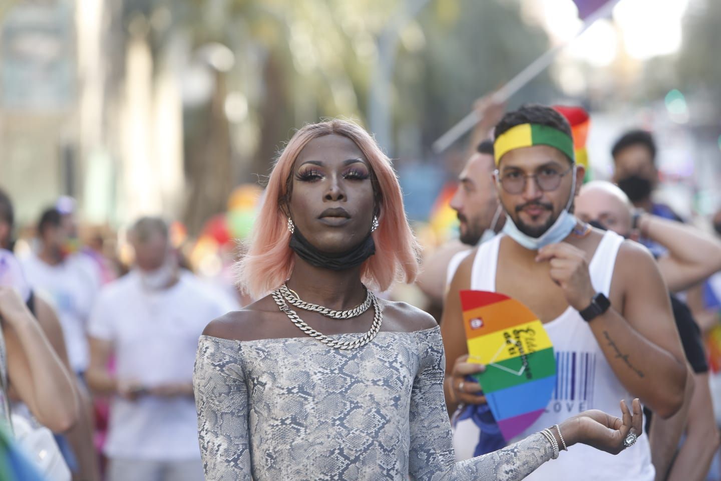 Celebración del Orgullo gay 2021 en Alicante