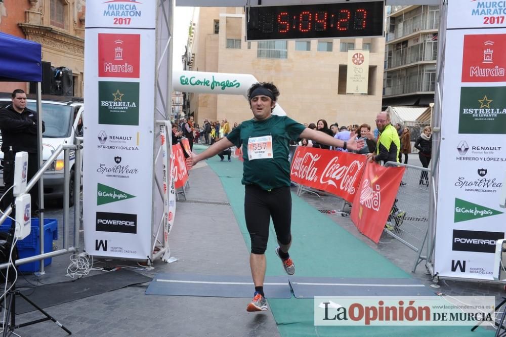 Murcia Maratón. Llegada a meta (1)