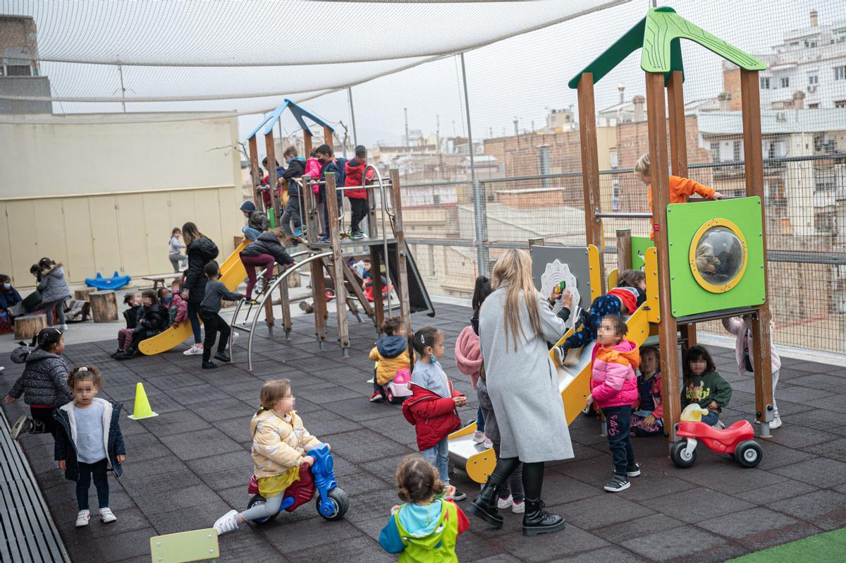 Un centro de educación infantil en Barcelona.