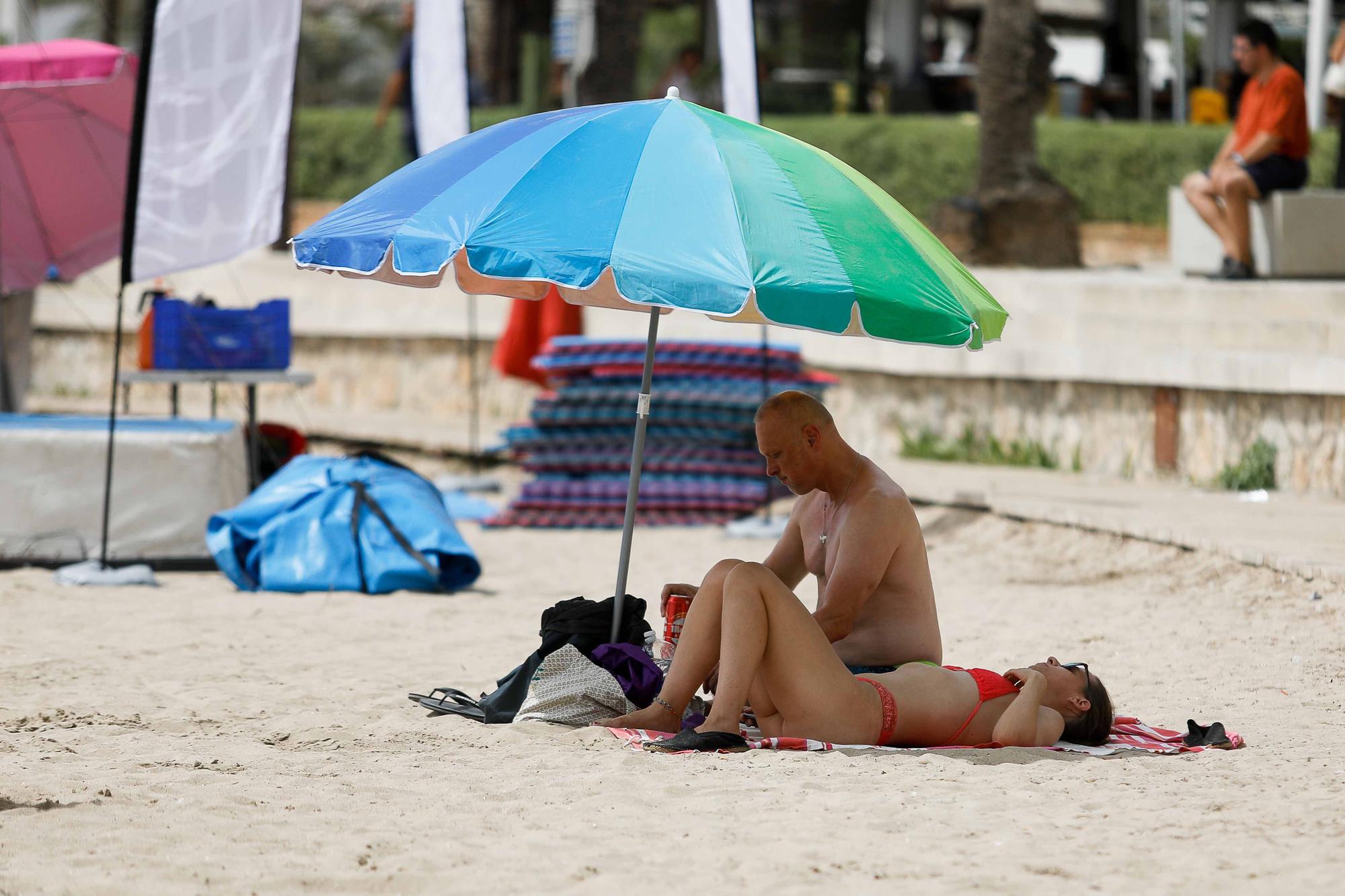 Récord de temperaturas en Ibiza y Formentera: las imágenes del calor