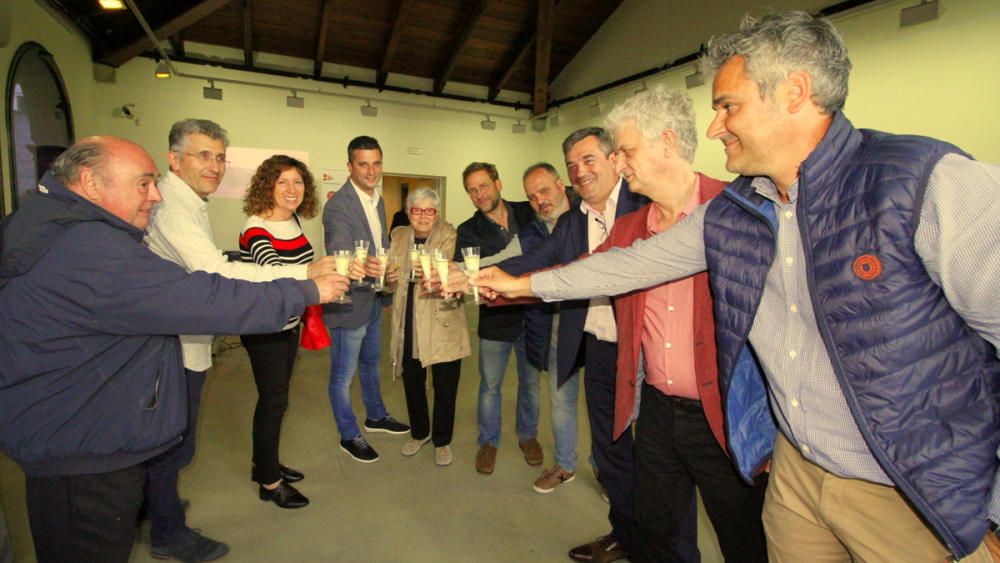 Inauguració de l'exposició fotogràfica de la història del Club de Vela