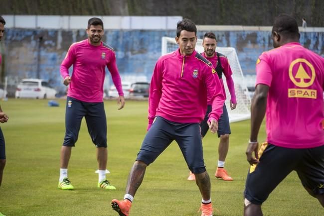 Entrenamiento de la UD Las Palmas