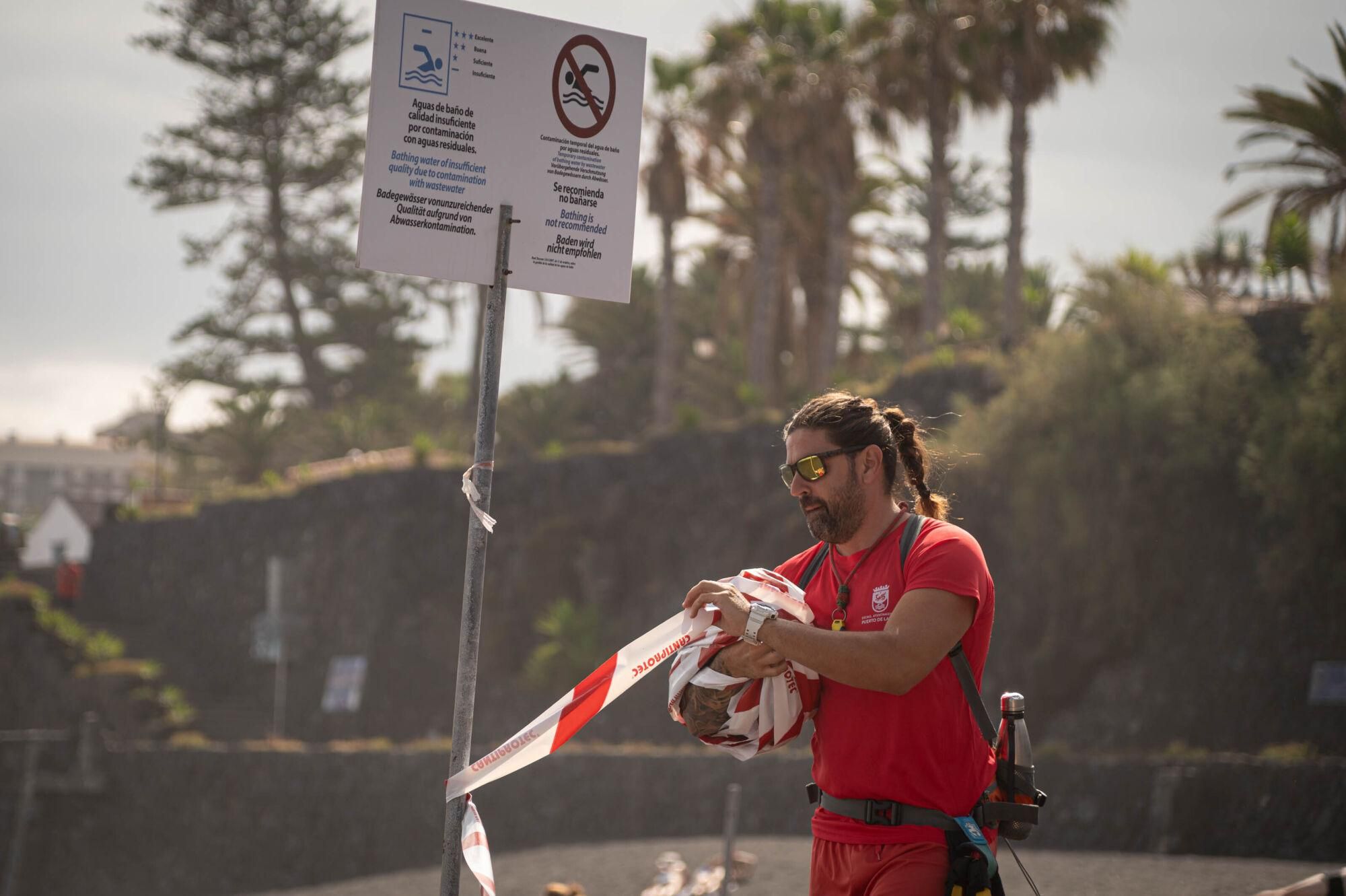 Reapertura de Playa Jardín tras un año cerrada por la mala calidad del agua. 