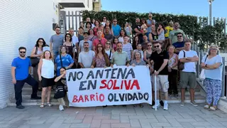 PSOE exige a Urbanismo que impida la colocación de una antena en Soliva tras el rechazo vecinal