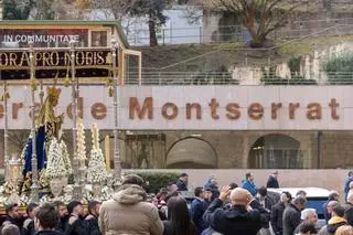 Peregrinación de la Hermandad de Montserrat de Sevilla a la Abadía de Montserrat