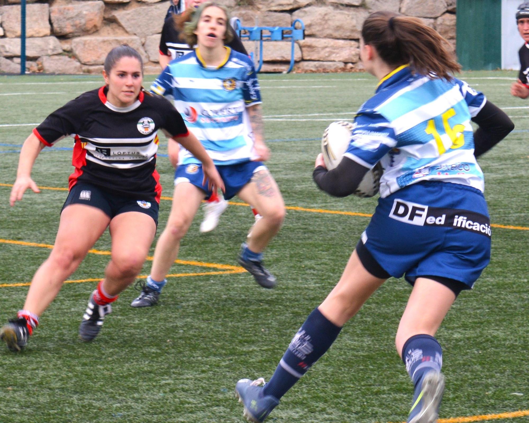 Imatges de l'Spartans Granollers - Catalunya Central de Primera Divisió catalana de rugbi femení