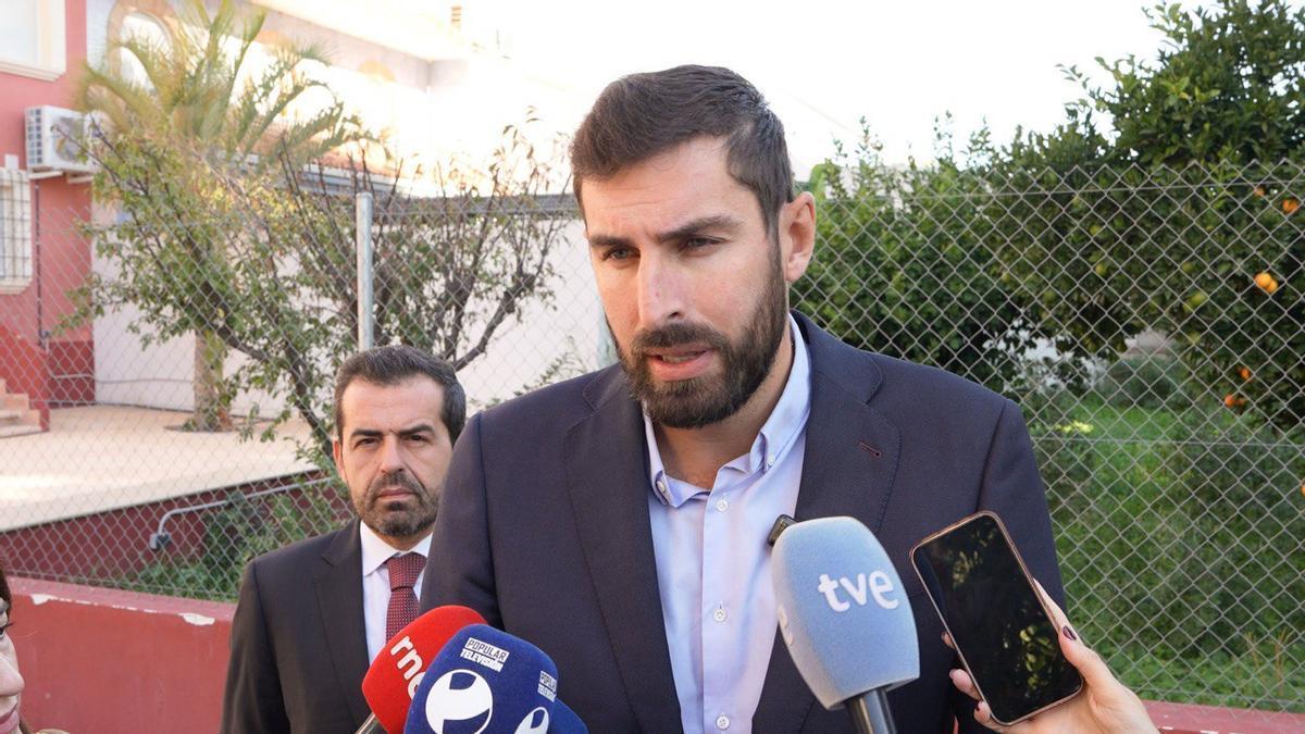 José Ángel Antelo, presidente provincial de Vox en la Región de Murcia.