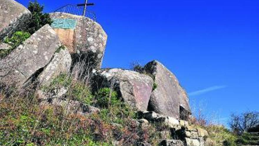 Mirador de Lobeira, en Vilanova de Arousa.  // Iñaki Abella