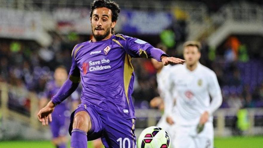 Aquilani, en su etapa de jugador de la Fiorentina.