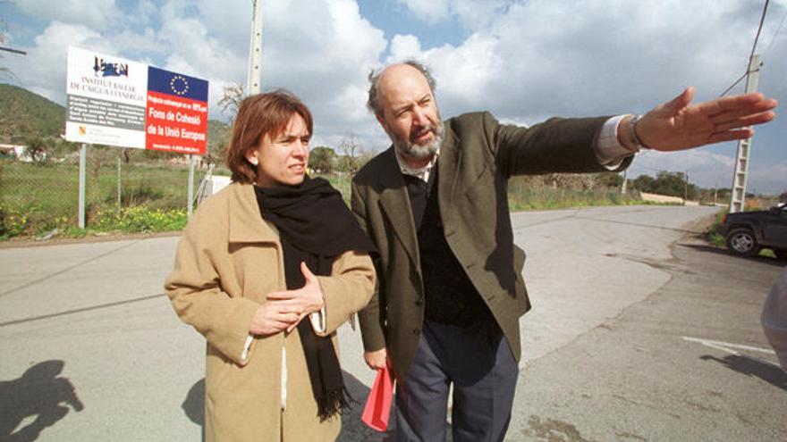 Rosselló y Antoni Rodríguez recorren la interconexión en 2003.