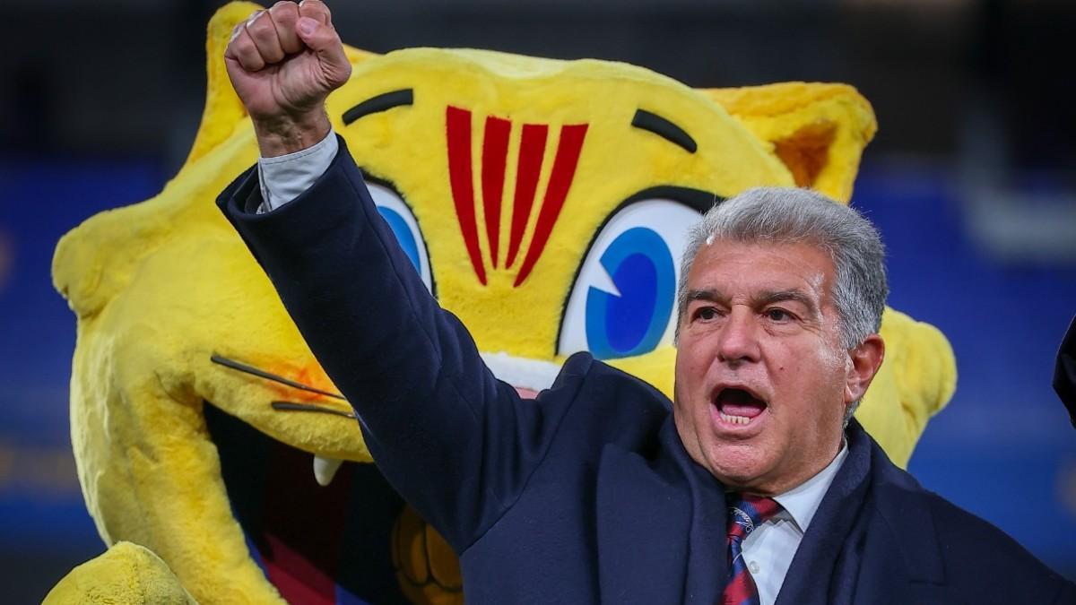 Laporta was euphoric