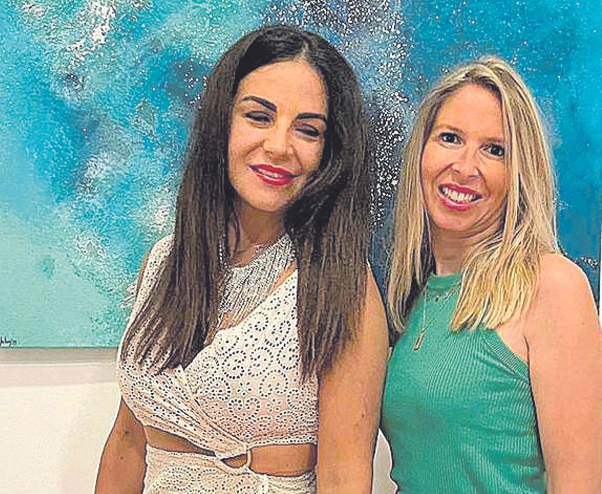 Catalina Socias y Antonia Portell.