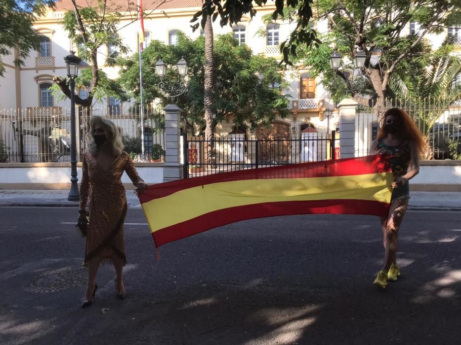 Reivindicación LGTB+ frente al cuartel de San Juan