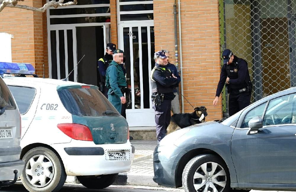 Operación antidroga en Villena y Canyada