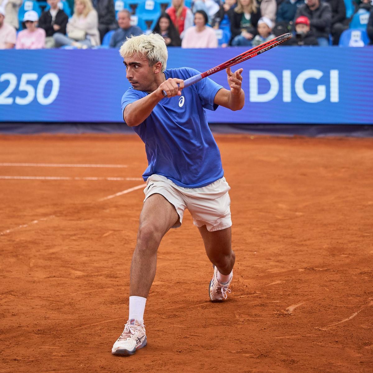 Dani Mérida, en la final de este domingo en Bucarest.