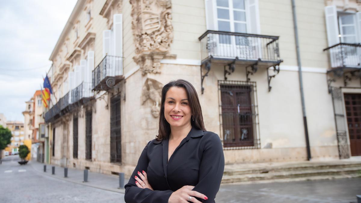 Carolina Gracia, candidata del PSOE a la Alcaldía de Orihuela y actual regidora