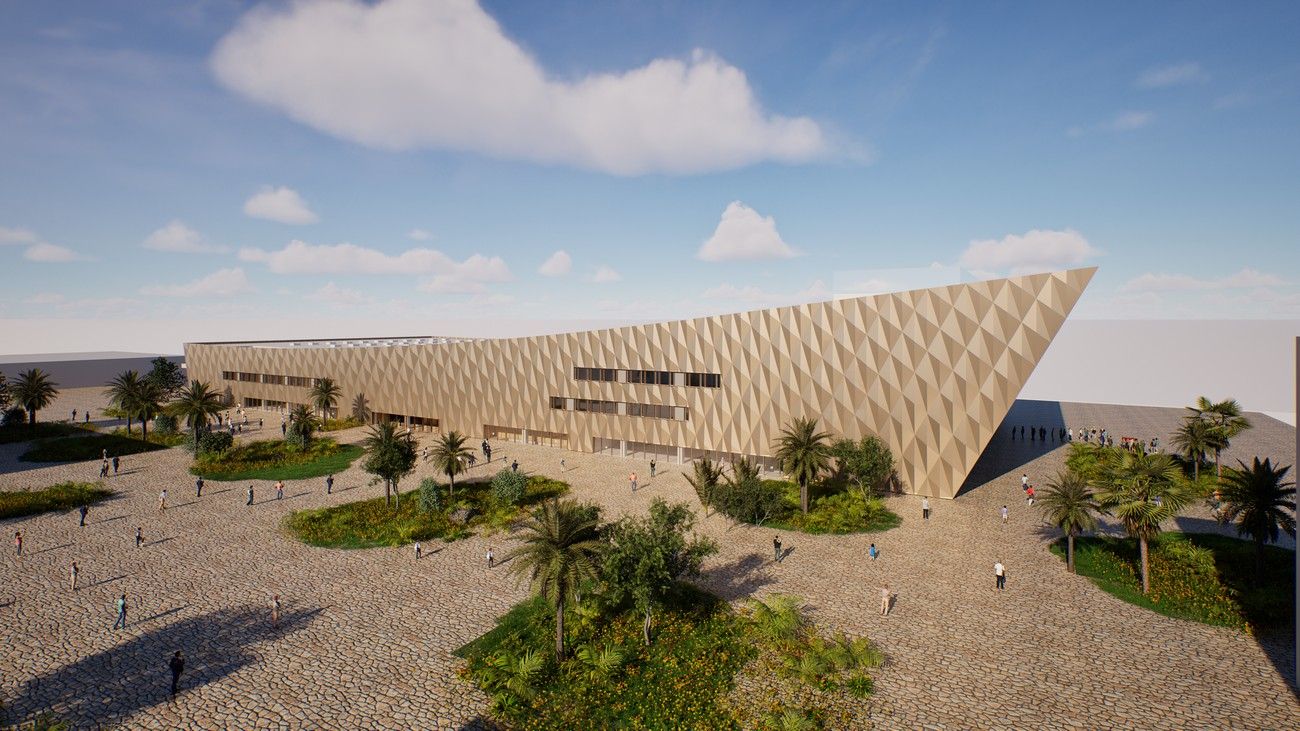 El nuevo pabellón de Infecar, en imágenes