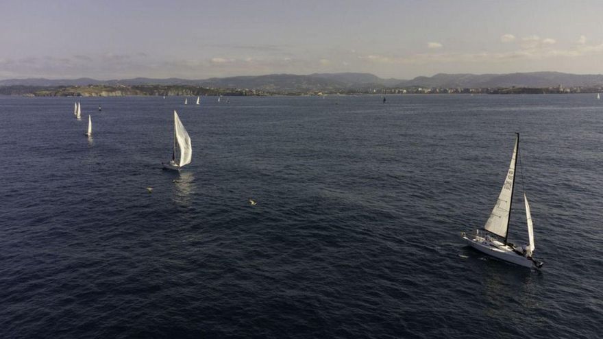 Nuevo triunfo gijonés en la segunda regata de la Semana Asturiana de Vela