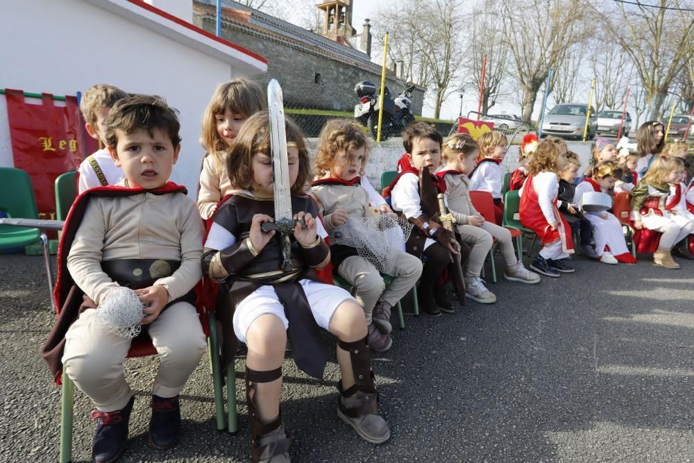 Antroxu en los colegios de Gijón