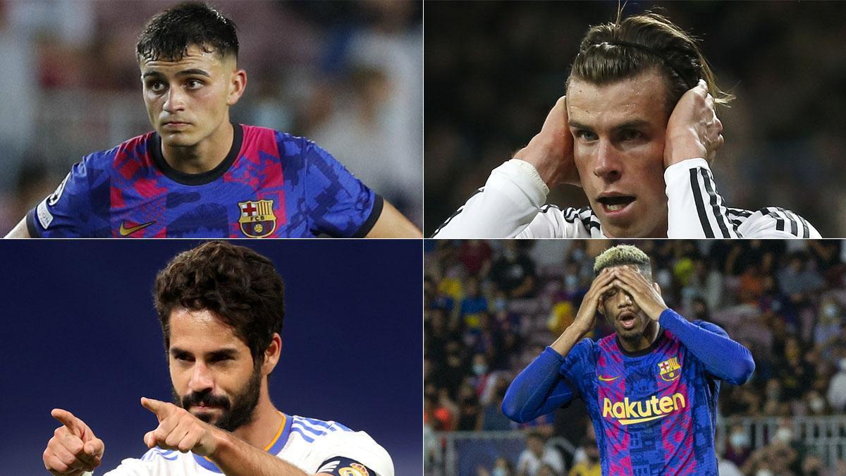 Pedri, Bale, Isco y Araujo, cuatro de las ausencias confirmadas para el clásico
