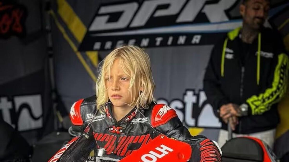 Muere en Brasil Lorenzo Somaschini, piloto argentino de motociclismo de 9 años