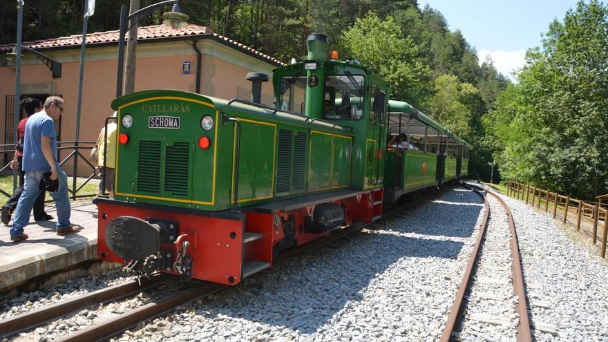 El Tren del Ciment tanca la temporada amb gairebé 20.000 passatgers