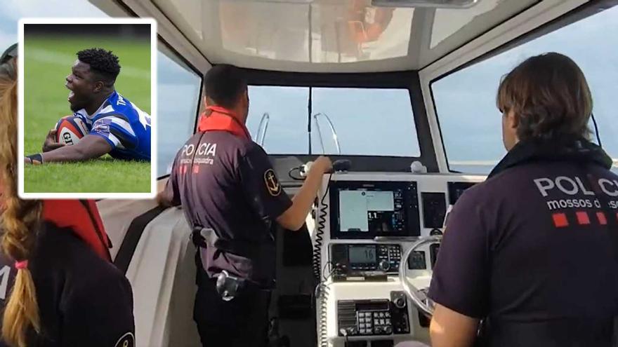 En marxa una recerca marítima per localitzar el jugador de rugbi desaparegut a Barcelona