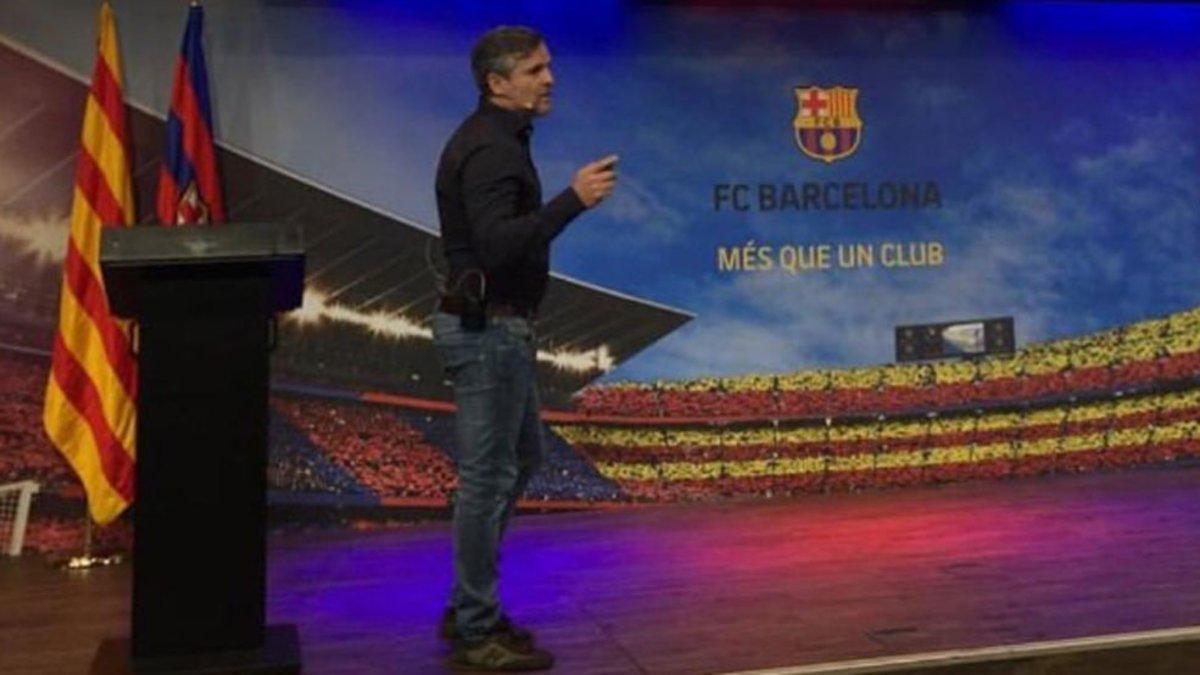 Xavi Roca podría incorporarse al fútbol base del Barça