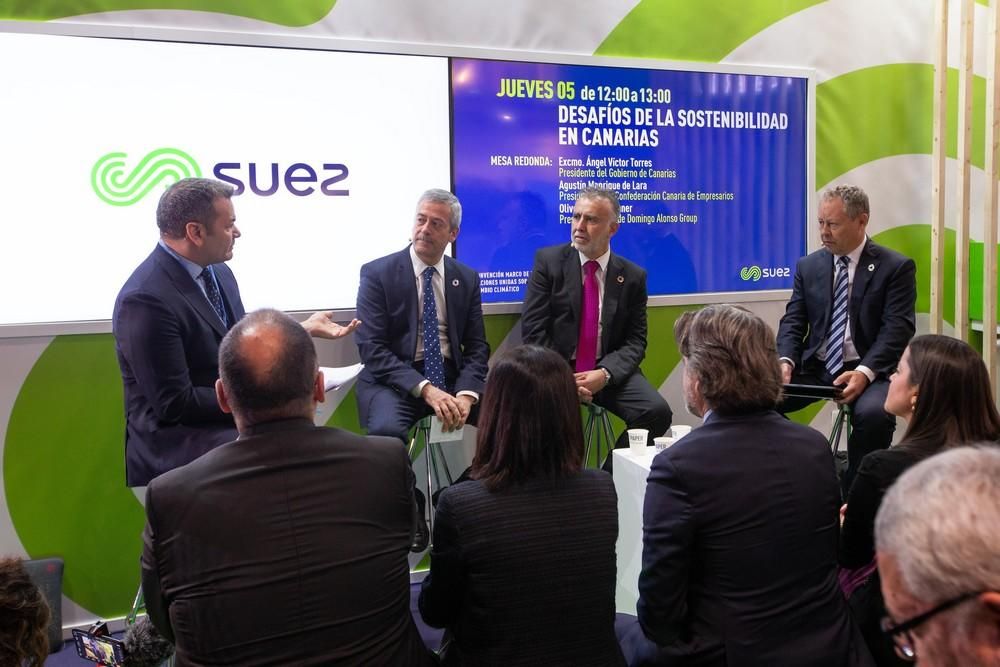 Ángel Víctor Torres participa en un debate en Madrid en la Cumbre del Cambio Climático