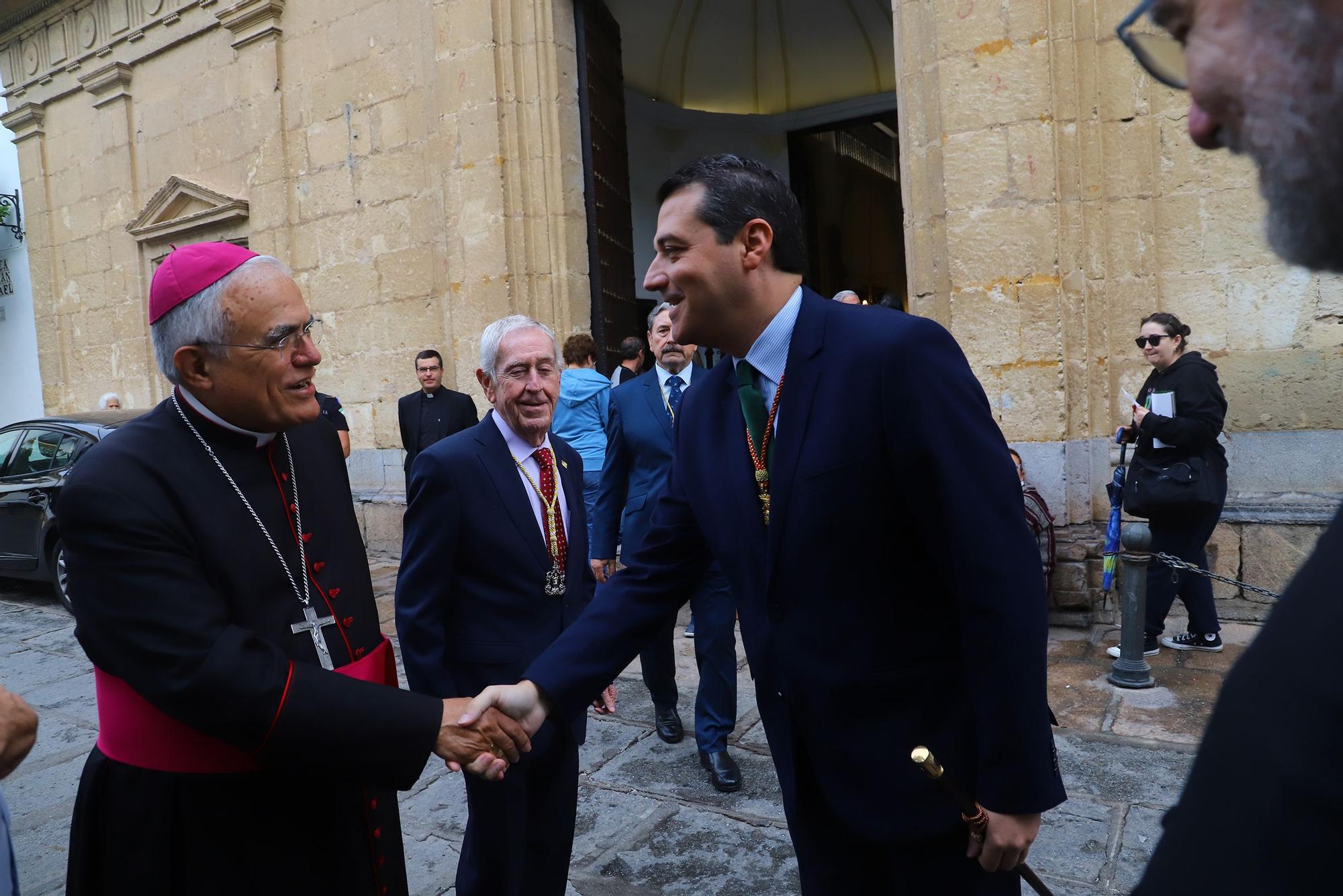 Festividad de San Rafael en la iglesia del Juramento